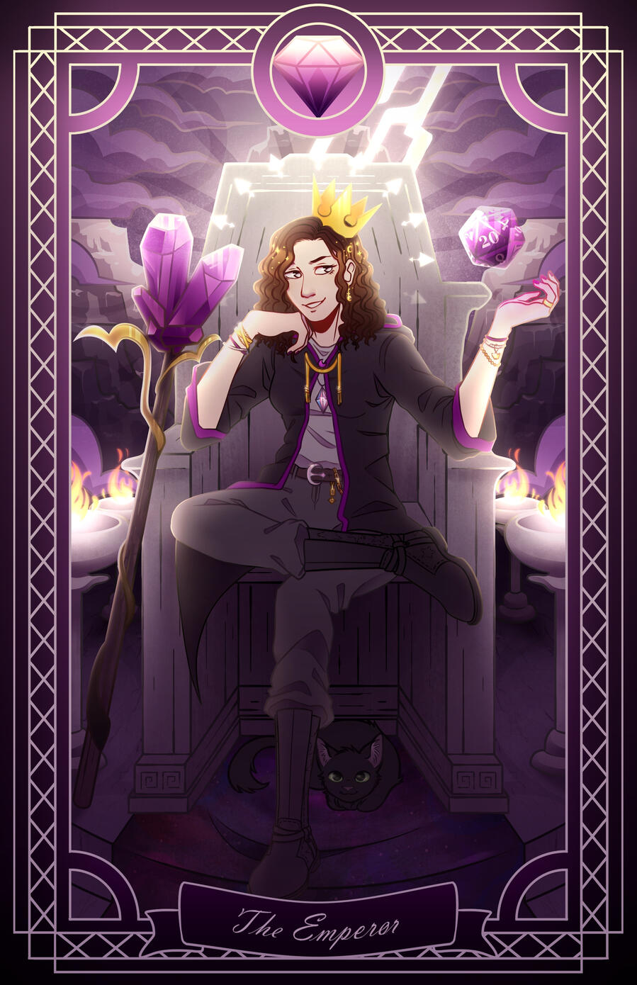 A Tarot card of Muu!